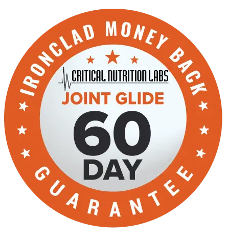 Joint Glide 60-day money-back guarantee badge